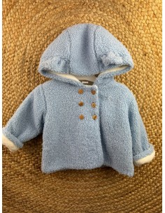 Abrigo Pelo T7000 Celeste