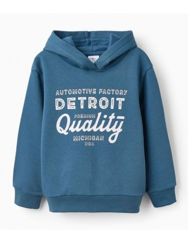 Sweatshirt Fleece Blue ZY24073