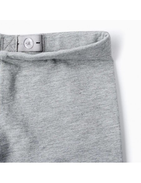 Legging Fleece Grey ZY24059