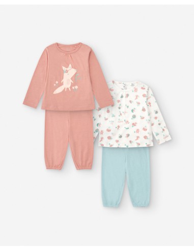 Pack 2 Ls Pyjama Jers Mixed ZY24017