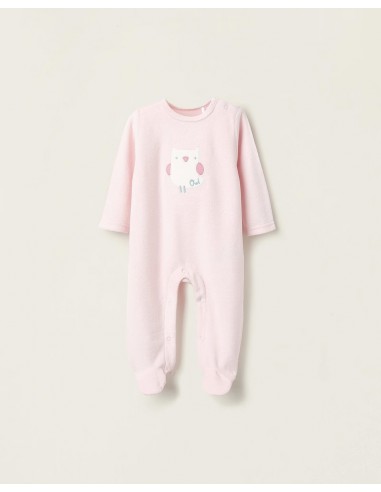 Babygrow Velv Light Pink ZY24022