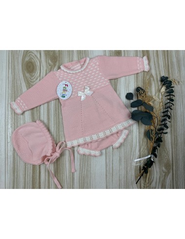 Conjunto Lana AF9540 Rosa Palo