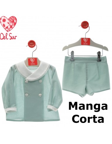 Conjunto Bebe Manga Corta Del Sur "Familia Madeira" Art.0282