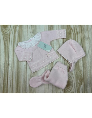 Conjunto Hilo C8001 Rosa