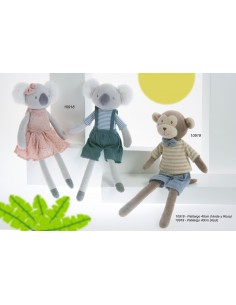 Muñeco Patilargo Koala 40cm 10912 Celeste