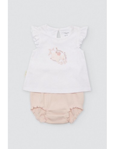 Conjunto Bebe Manga Corta 25400