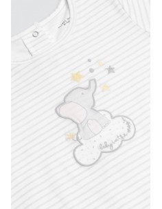 Pelele Bebe Manga Corta 25403 2