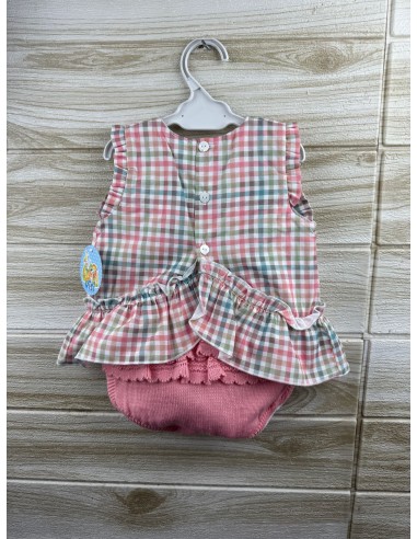 Jesusin Braguita Hilo AV40934 Coral/Blanco
