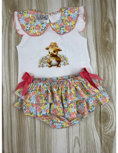 Conjunto Falda Braguita Patito 115