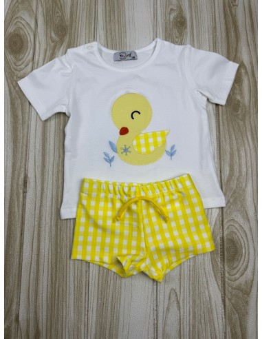 Conjunto Niño Baño Patitos 55