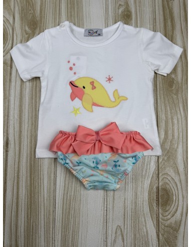 Conjunto Baño Niña Delfín 34