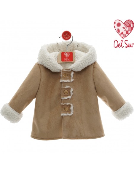 Abrigo Bebe Del Sur "Doble Faz" Art.3990 Camel
