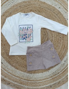 Conjunto Short Love 10611