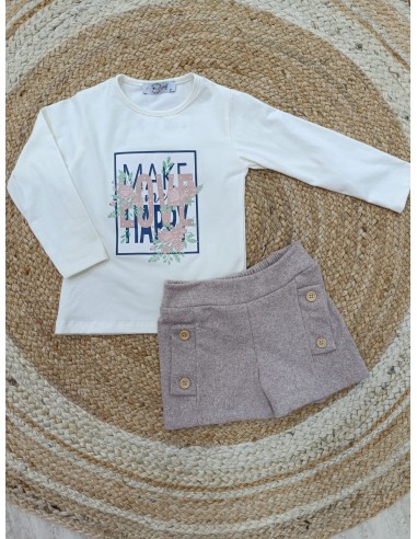 Conjunto Short Love 10611