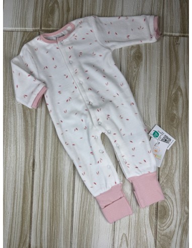 Pelele Manga Larga Rosa Palo 250049
