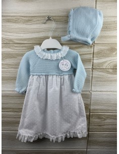 Baton Lana 25016 Celeste (0-3 Meses)