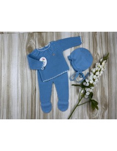 Conjunto Lana 9708 Cristal/Crudo