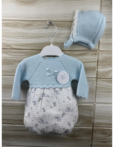 Pelele Lana 25437 Celeste