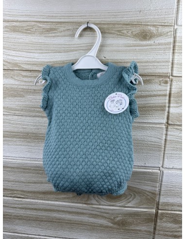 Pelele Lana 25528 Verde Azulado