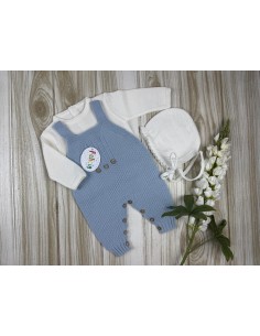 Conjunto Lana 9741 Brisa/Crudo