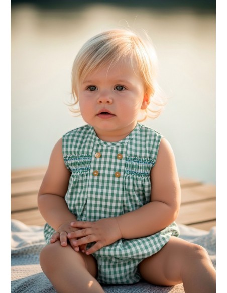 Bombacho Bebe Del Sur "Familia Turín" Art.0935 Verde Empolvado