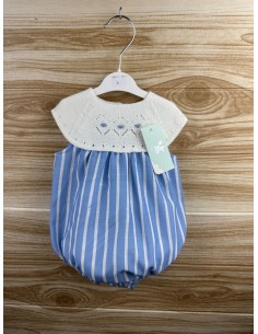 Pelele Hilo 26P1311 Azulon Rayas