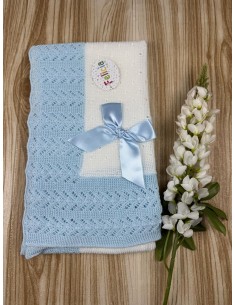 Toca Hilo AF9882 Celeste/Blanco