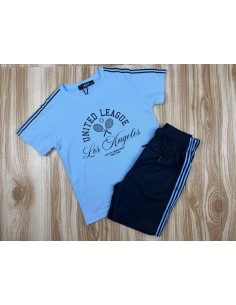 Conjunto Niño DL-1707 Celeste