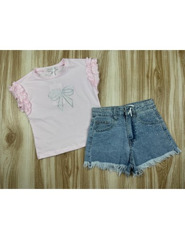 Conjunto Niña AL707 Rosa