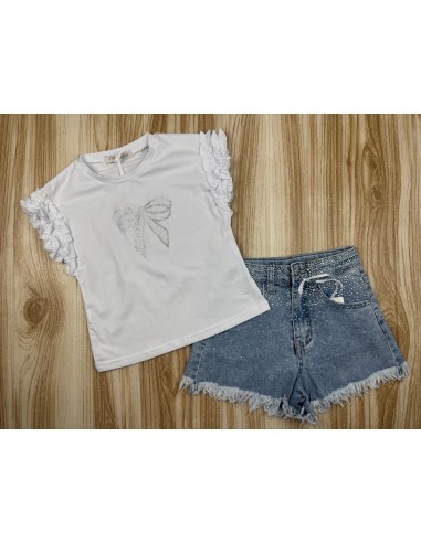 Conjunto Niña AL707 Blanco
