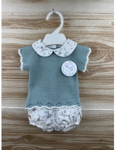 Conjunto Hilo 26325 Verde Empolvado