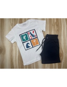 Conjunto Niño Cactus Palmera