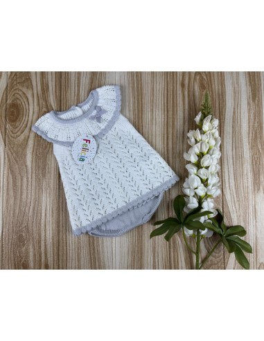 Conjunto Hilo AF9840 Blanco/Gris
