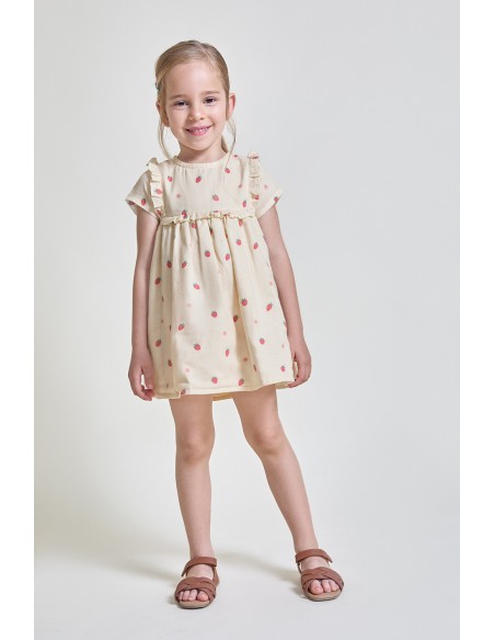 Vestido Niña Crudo 263000