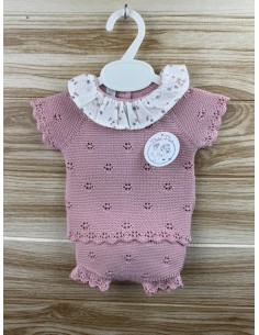 Conjunto Hilo Rosa Palo 26326 y 26329