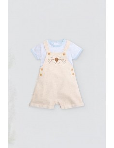 Conjunto Bebe Manga Corta 25620
