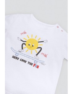 Conjunto Bebe Manga Corta 25628