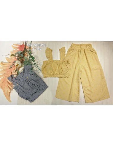 Conjunto Niña KG-ND9191-81 Negro