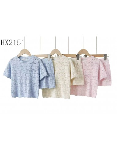 Conjunto Niña HX2151 Celeste