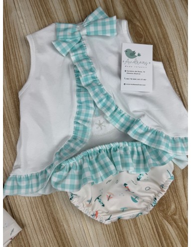 Conjunto Baño Niña Velero 298