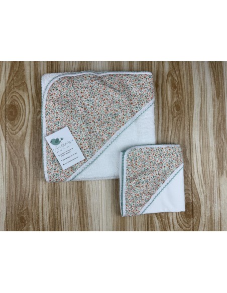Capa de Baño Flores