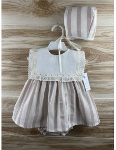 Jesusin Rayas cuello Babero 27149  (Tallas 6, 7, y 8 sin...