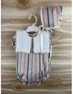 Pelele Rayas Cuello 27153