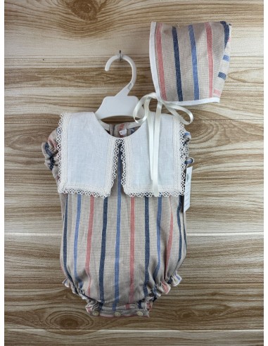 Pelele Rayas Cuello 27153