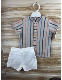 Conjunto Pantalon Niño Rayas 27154