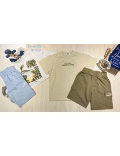 Conjunto Niño TB-ND8642 Blanco/Celeste