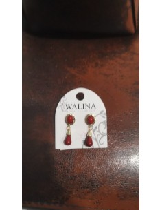 Pendiente Pequeño Burdeos