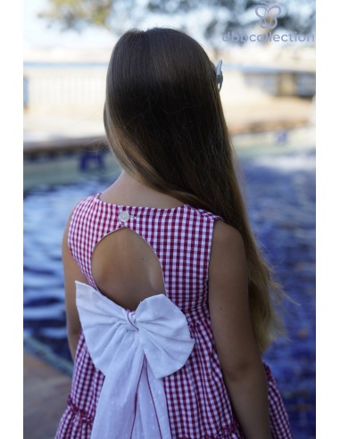 Vestido DBB Vichy Rojo 27302