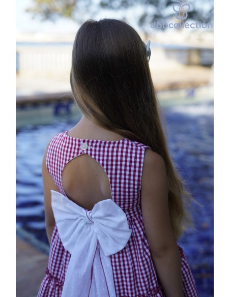 Vestido DBB Vichy Rojo 27302