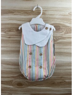 Pelele Rayas Multicolor 27159